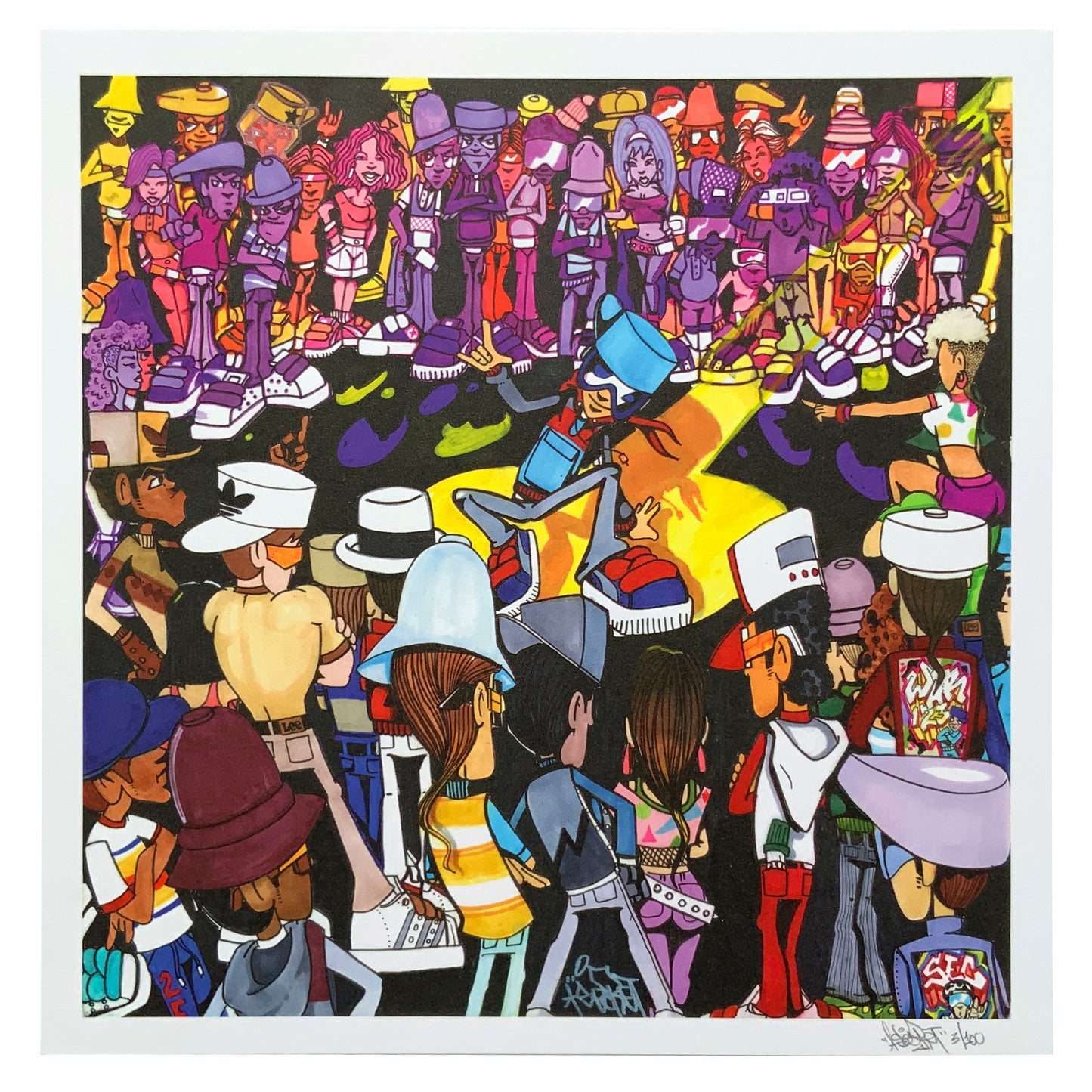 "Battle Ready" - 12 x 12" by Chillski - 2019 - Full Color Poster Print