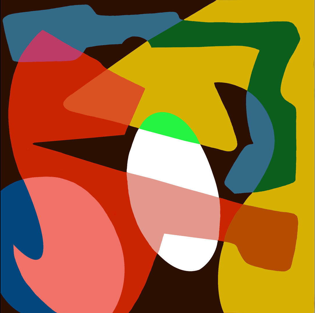 "Circle of Life" Print, 13 x 13 inches, by Pedro AMOS - 2021 - Signed & Numbered