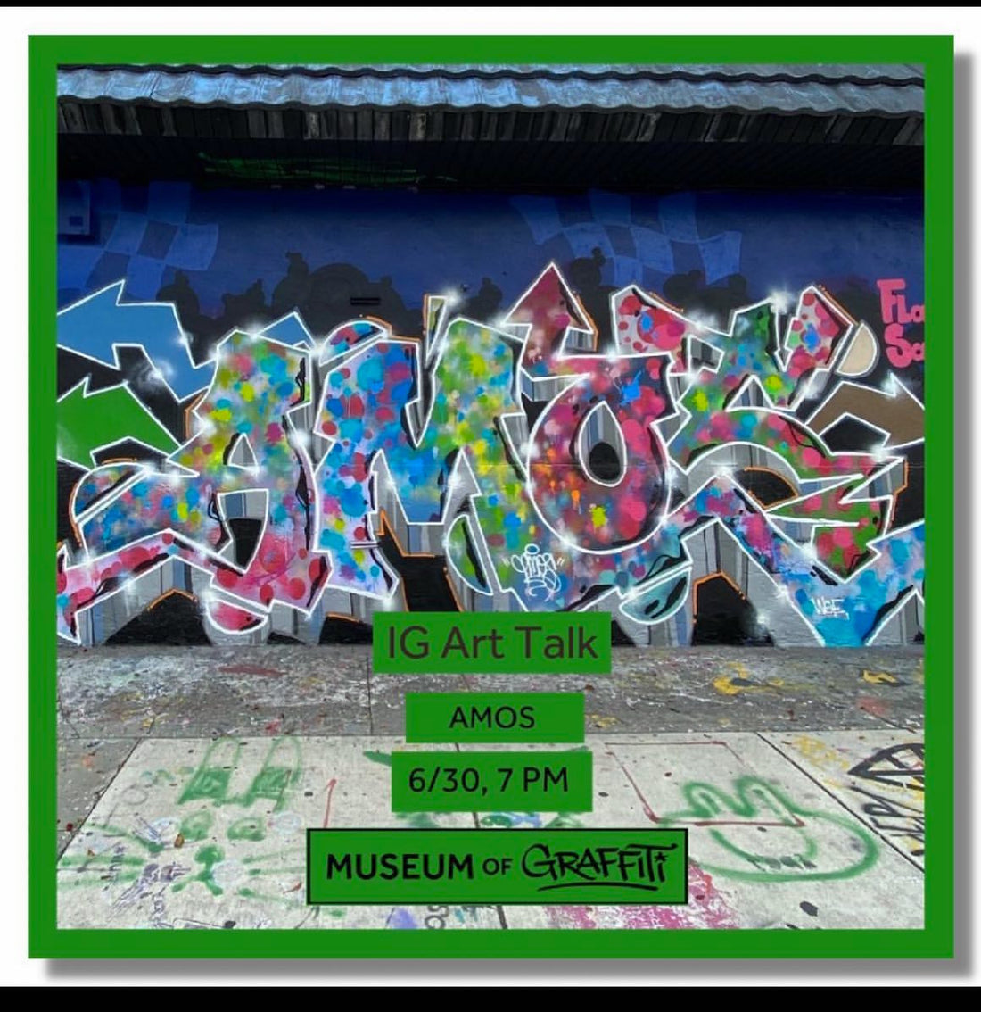 Pedro AMOS X Museum of Graffiti Interview