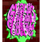 "Miami's Best Graffiti Guide"  2020 - Poster by DAKS - 13' x 17' inches